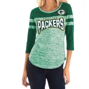 Women's New Era Green Bay Packers Tee‎